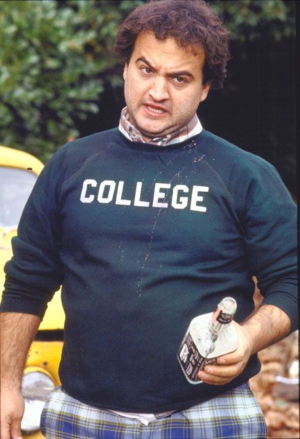 Belushi College Movies, National Lampoon's Animal House, Hallowen Costume, Ivy League Style, Blues Brothers, National Lampoons, College Sweatshirt, Ramones, Saturday Night Live