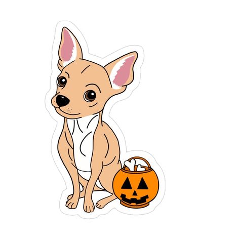 #chihuahua #chihuahualove #chihuahuagram #dog #dogsofinstagram #doglovers #dogsticker #halloween #trickortreat #jackolantern #halloweenideas #sticker #trendysticker #redbubble #redbubbleartist #redbubbleshop #redbubblesticker Poodle Halloween, Red Bubble Stickers, Cute Chihuahua, Chihuahua Love, Dog Stickers, Dog Halloween, Halloween Stickers, Matilda, Jack O Lantern