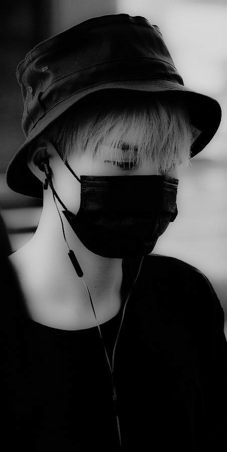 Mask, Bts, Black And White, White, Black