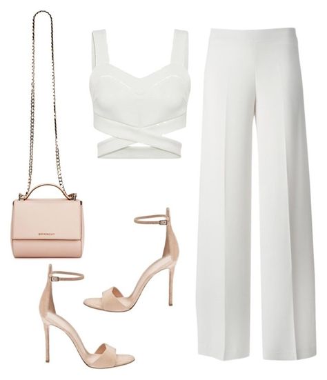 "Draya" by fashionbombshellz ❤ liked on Polyvore featuring P.A.R.O.S.H. and Givenchy Givenchy Outfits Women, White Elegant Outfit, All White Outfits, Classy Wardrobe, Trendy Outfit Ideas, Looks Pinterest, Fall Outfit Ideas, Classy Work Outfits, Stylish Work Outfits