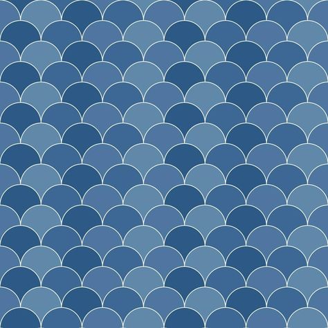 Bathroom Tiles Wall, Scales Pattern, Fish Scale Pattern, Paper Wrapping, Tiles Wall, Tree Saw, Blue Fish, Bathroom Wall Tile, Bathroom Tiles