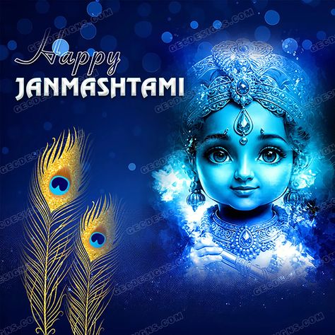 Janmashtami wishes 2024, animated cute Bal Krishna HD wallpaper Bal Krishna Hd Wallpaper, Feathers Background, Wishes Wallpaper, Animated Cute, Janmashtami Images, Janmashtami Wishes, Feather Background, Krishna Hd, Creative Branding Design