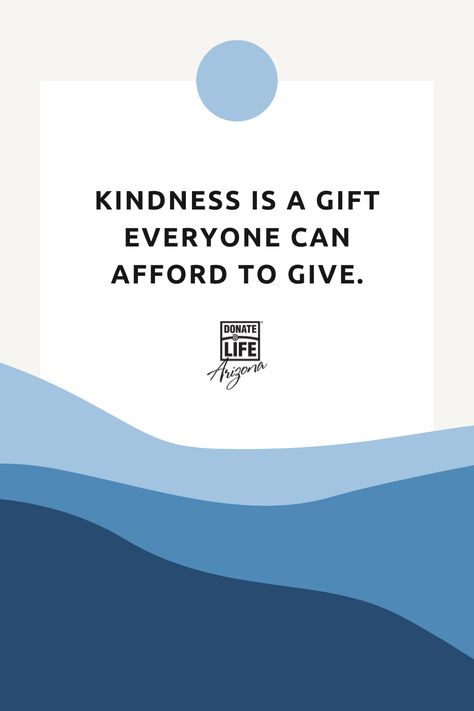 "Kindness is a gift everyone can afford to give" -Unknown #inspirationalquotes #organdonation #donatelife Rare Genetic Disorders, Confirmation Letter, Donate Life, Organ Donor, Organ Transplant, Social Media Community, Organ Donation, Registration Form, Genetic Disorders