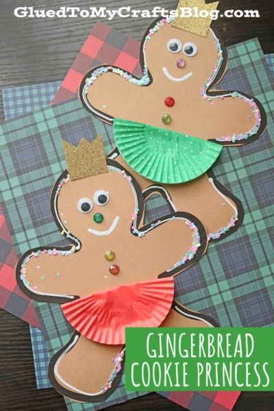 Ballerina Friends, Gingerbread Reindeer, December Crafts, Paper Christmas Ornaments, Princess Kids, Winter Crafts For Kids, Daycare Crafts, Gingerbread Cookie, Holiday Craft