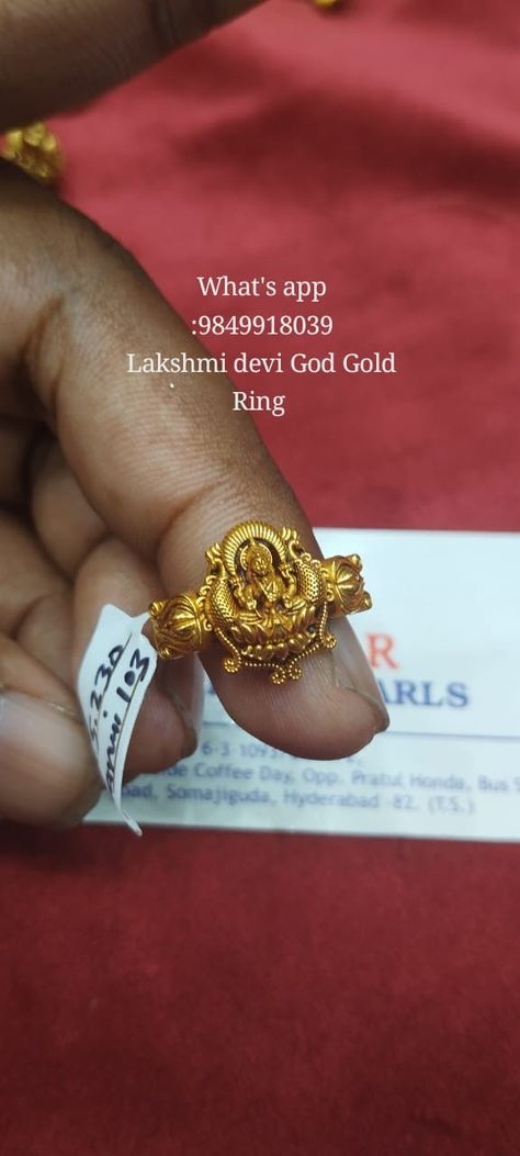 Lakshmi Devi Rings, Lakshmi Devi Rings Gold, Lakshmi Devi, Rings Gold, Gold Rings, Ring, Gold, Quick Saves