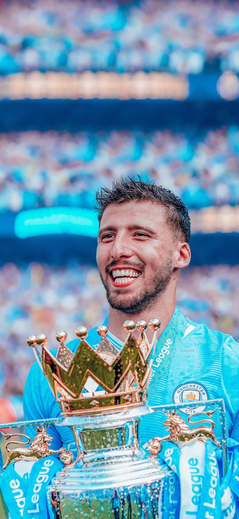 #manchestercity #premierleague #champions #wallpapers Ruben Dias Wallpaper, Ruben Dias, Portugal National Team, Soccer Event, European Soccer, Football Quotes, Cars Luxury, Madrid Barcelona, Football Memes