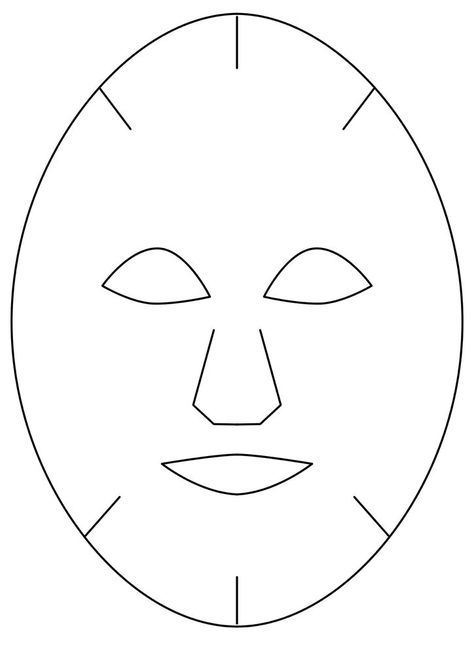 Minimalist Hairstyles, Face Mask Template, Paper Mask Diy, Chihiro Cosplay, Witch Mask, Paper Mask Template, Obličejové Masky, Mask Template Printable, Cardboard Mask