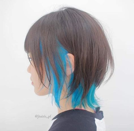 Short Haircuts For Asian Hair, Under Hair Dye, Short Dyed Hair, Asian Short Hair, Different Hair Colors, Shot Hair Styles, Haircuts For Medium Hair, Haircuts Straight Hair, Short Hair Color