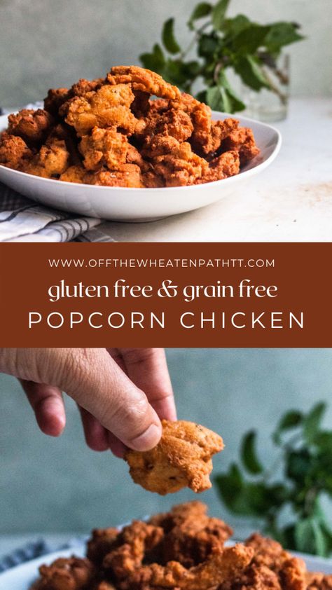 Gluten Free Popcorn, Popcorn Chicken Recipe, Ic Diet, Celiac Recipes, Free Popcorn, Wheat Belly, Popcorn Chicken, Snacks Easy, Gluten Free Grains