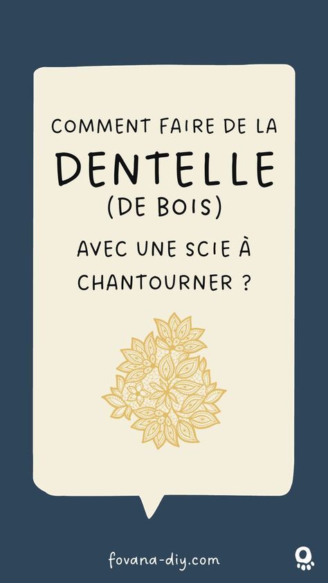 Si la dentelle de bois vous évoque les napperons de votre arrière-grand-mère grand-mère 👵, détrompez-vous ! La dentelle de bois est un véritable art, auquel vous pouvez vous essayer avec une simple scie à chantourner. Sculpture, Art, Patchwork