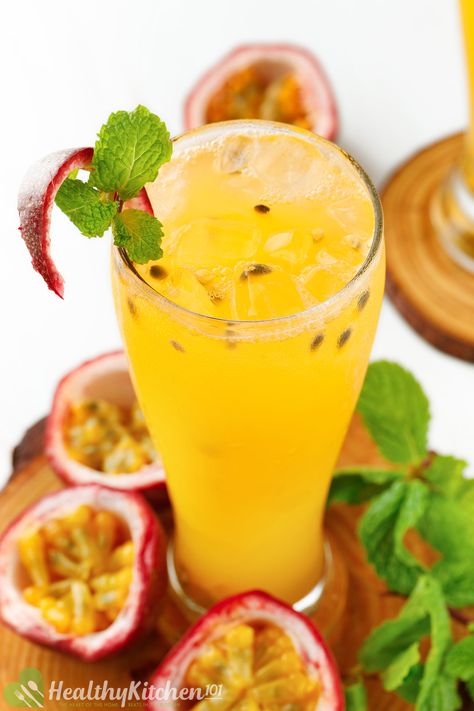 Passion Fruit Juice Recipe Passionfruit Agua Fresca, Passion Fruit Agua Fresca, Passionfruit Juice Recipe, Passion Fruit Juice Recipe, Passion Fruit Drinks, Passion Juice, Summer Mocktail, Passion Fruit Cake, Teal Makeup