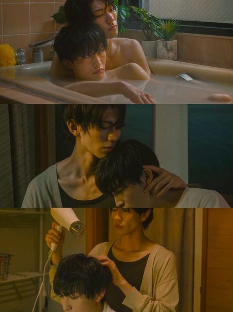 Taikan Yoho (2023)

Japan | BL Series

#HiguchiKouhei #SegasakiMizuki #MashikoAtsuki #TanadaYoh #japanbl #drama #boyslove Boys Love Drama, Fashion In Japan, Love Drama, Find A Boyfriend, Androgynous Look, Couple Poses Reference, Gay Fashion, Boys Love, Escape Reality