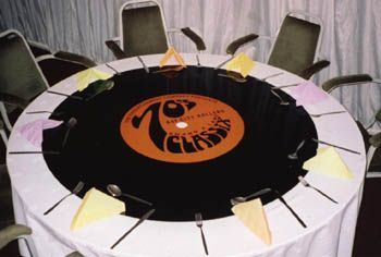 70s Table Decorations, 70s Party Decor, Soul Train Party Decorations, Motown Party, 70s Party Decorations, Soul Train Party, 70s Table, Record Decor, 1970s Party