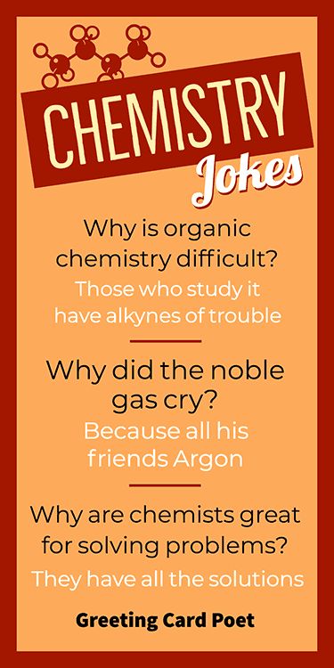 Are you looking for some chemistry jokes? We have the solution for you! Ba-da-bing, ba-da-boom! #jokes #chemistry #puns Funny Science Jokes Chemistry, Chemistry Quotes Science Funny, Chemistry Jokes Science Humor Funny, Chemistry Teacher Quotes, Chemistry Captions, Chemistry Quotes Science, Science Jokes Chemistry, Funny Chemistry Jokes, Organic Chemistry Jokes