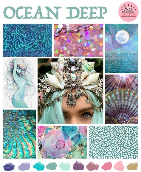 Ocean Theme Fashion Show, Mood Boards Fashion Design Ideas, Fashion Themes Inspiration Mood Boards, Shell Fashion Design, Fashion Show Themes Ideas For College, Beach Mood Board, Ocean Fashion Design, Elafonisi Beach, Accessory Photography