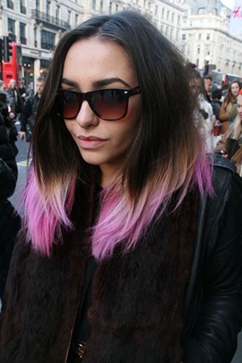 Pastel Hair Ombre, Dream Hairstyles, Pink Dip Dye, Pink Ombre Hair, Lumpy Space, Ombre Bob, Dip Dye Hair, Long Hair Wigs, Dye Hair