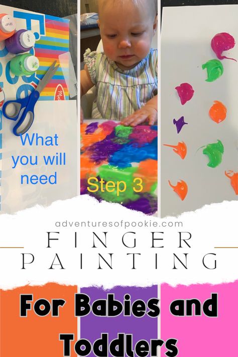 Easy and mess free way for babies and toddlers to finger paint! (Doubles as a sensory craft) Mess Free Finger Painting, Baby Finger Paint Ideas, Painting For Babies, Baby Finger Paint, Finger Paint Art, Sensory Crafts, Ziploc Bag, Finger Paint, Baby Finger