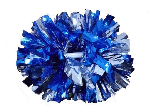 Pom Poms, Cheerleading, Sports, Blue, Color