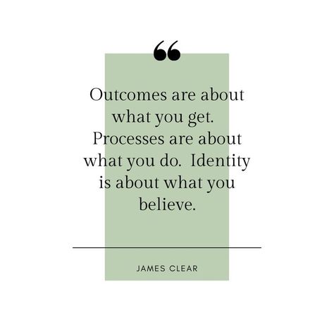 Lessons on "how habits shape your identity (and vice versa)" from James Clear's "Atomic Habits". Atomic Habits Quotes, Habits Quotes, Habit Quotes, James Clear, Atomic Habits, Vision Board Photos, Break Bad Habits, Health And Wellness Coach, Thinking Quotes