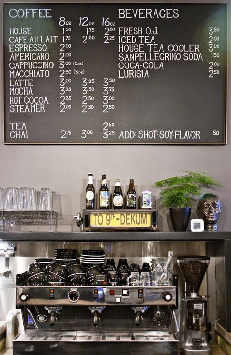 A simple black background that may seem like a chalk board in the background, but really is a projection maybe? So there is potential for flashbacks etc Quotes Coffee Shop, Cafe Menu Boards, Papan Menu, Blackboard Menu, Menu Cafe, Coffee Shop Menu, Coffee Board, Quotes Coffee, Chalk Lettering