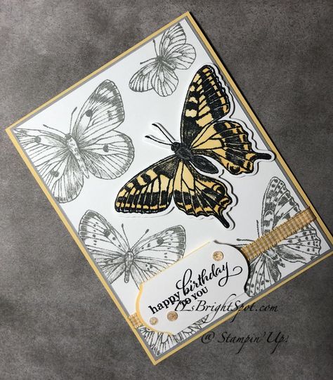 Stampin Up Butterfly Brilliance Cards, Su Butterfly Brilliance, Stampin Up Butterfly Brilliance, Stampin Up Butterfly Cards, Butterfly Brilliance Stampin Up Cards, Stampin Up Butterflies, Craft Nook, Stampin Up Easter Cards, Butterfly Brilliance