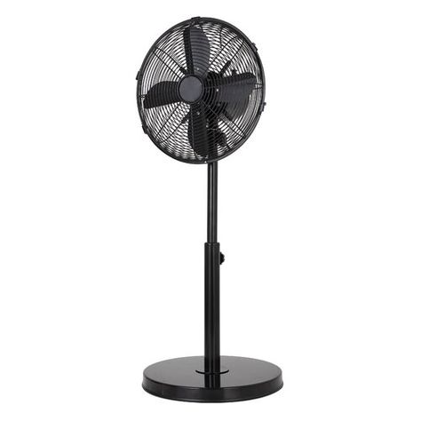 PIFCO Create a cool and consistent breeze with the powerful copper motor of this pedestal fan. The level of power can be adjusted to one of the three-speed selections, distributing a low, medium or high current of cool air to the surrounding area. The fan head features an adjustable vertical tilt, so you can position the head across a wide-angle to direct the flow of air to different heights. The copper metal structure and fan blades enhance the fan's robust durability, while the topple resistan Kipas Angin Portable, Ruang Tv, Pedestal Fans, Boat Crafts, Emergency Radio, Portable Fans, Pedestal Fan, Fan Blades, Metal Structure