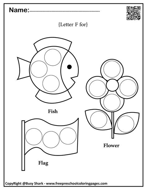 Letter F For Preschoolers Activities, F Craft Preschool, Letter F Activities For Toddlers, F Crafts Preschool, Letter F Worksheets For Preschool, Letter F Activities For Preschool, Letter F Crafts, Toddler Printables, Kids Alphabet