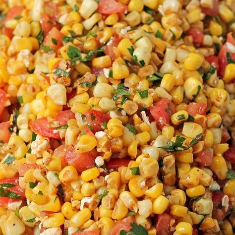 Emily Bites on Instagram: "I'll be posting tasty lightened up dishes to bring to a Memorial Day picnic/cookout this week, and here's the first! This simple Corn and Tomato Salad is a fresh and delicious side dish that's easy to make and just 179 calories or 2 WW Points per serving! I can't wait to make this one again. 

To find the recipe, you can head to emilybites.com and use the search bar OR click the link in my Instagram profile and then select this photo to jump right to the post!
https://emilybites.com/2023/08/corn-and-tomato-salad.html" Corn And Tomato Salad, Memorial Day Picnic, Corn And Tomato, Emily Bites, Ww Points, Tomato Salad, Search Bar, Yummy Sides, The Search