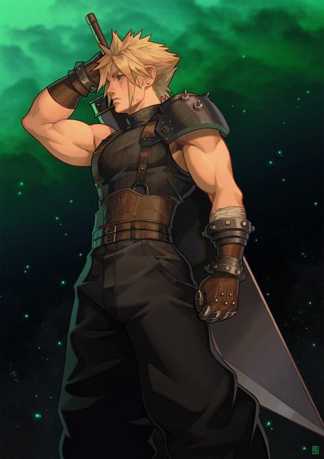 Cloud by AbsolumT | Final Fantasy VII | Know Your Meme Final Fantasy Cloud Strife, Final Fantasy Vii Cloud, Final Fantasy Cloud, Cloud And Tifa, Final Fantasy Collection, Final Fantasy Artwork, Final Fantasy Vii Remake, Final Fantasy Art, Cloud Strife