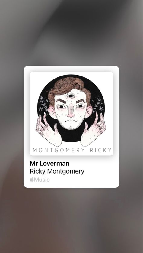 Mr Loverman, Songs Cover, Ricky Montgomery, Music Memes, Saddest Songs, Finding New Friends, Album Songs, Clear Case, Mecca