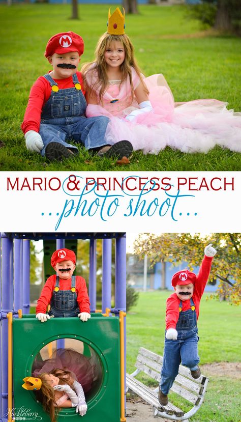 Mario Photoshoot, Costume Mario, Princess Peach Costume, Peach Costume, Mario Costume, Mario And Princess Peach, Peach Mario, Princesa Peach, Having A Baby Boy