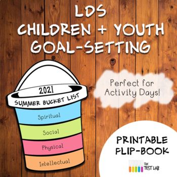 Activity Days For Girls Lds Summer, Girls Summer Bucket List, Activity Days For Girls Lds, Lds Primary Presidency, Lds Activity Days, Lip Book, Summer Time Activities, June Activities, Primary Presidency