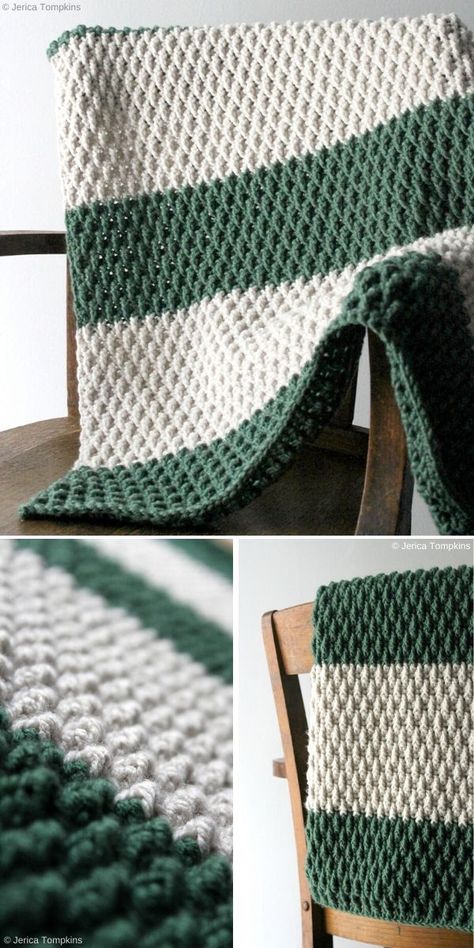 Dreamy Alpine Stitch Ideas - Crochetpedia Alpine Blanket, Alpine Stitch, Crochet Blanket Stitch Pattern, Crocheted Blanket, Crochet Stitches For Blankets, Crochet Blanket Designs, Manta Crochet, Haken Baby, Stitch Ideas