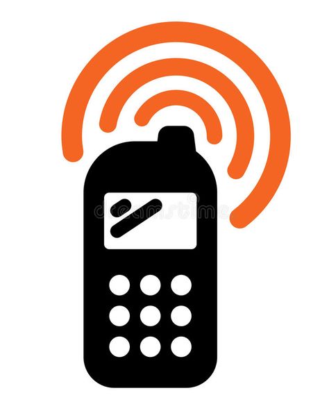 Mobile phone icon. Vector cell phone with wireless signal over white background #Sponsored , #AD, #AFFILIATE, #icon, #Mobile, #white, #Vector Network Design, Graphic Art Prints, Phone Icon, Background Illustration, Graphic Art, White Background, Stock Vector, Mobile Phone, Cell Phone