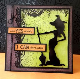 Witch Cards, Moldes Halloween, Halloween Card Ideas, Halloween Paper Crafts, Carte Halloween, Halloween Cards Handmade, Valentine Cards Handmade, Halloween Scrapbook, Halloween Greeting Card