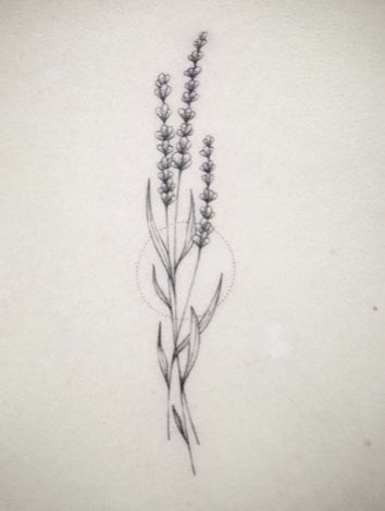 Lilac Tattoo, Ancient Art Tattoo, Art Inspired Tattoos, Freedom Tattoos, Lavender Tattoo, Wildflower Tattoo, Flower Tattoo Shoulder, Plant Tattoo, Cute Tiny Tattoos