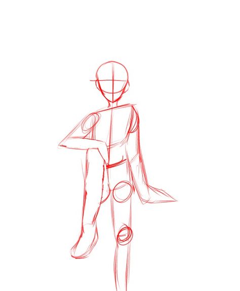 Turning Pose Reference Drawing, Front View Sitting Pose Reference, Sitting In Tree Pose Reference Drawing, Person Sitting On Stool Reference, Anime Base Sitting, Body Base Drawing Sitting, Woman Sitting Pose Reference Drawing, Sitting Pose Front View, Person Squatting Drawing Reference