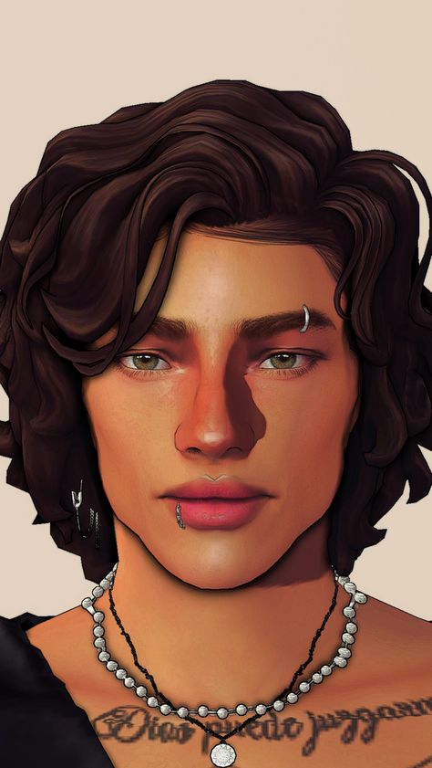 Adonis Mendez | Patreon Hairline Tattoos, Sims 4 Content, Mods Sims 4, Sims 4 Hair Male, Men's Piercings, Sims 4 Piercings, Shadow Face, Sims Packs, Face Piercings