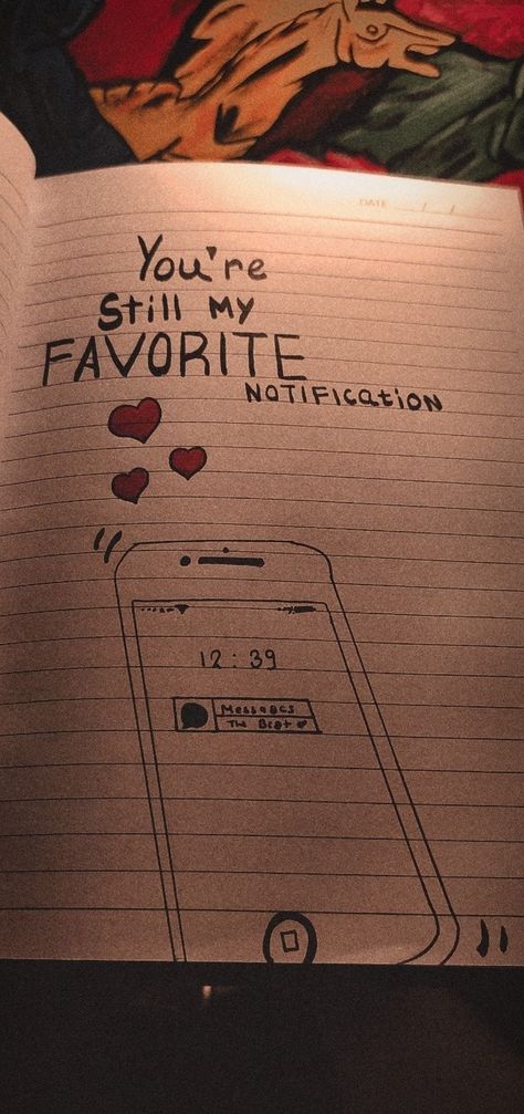 It's for someone special Love Doodles For Girlfriend, Favorite Notification Quotes, Love Doodles, You Are My Everything, Photo Insta, You Are My Favorite, Doodle Art Designs, Snap Quotes, Always Love You