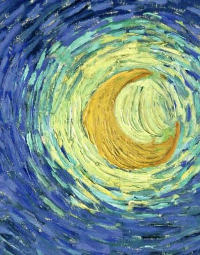 Moon Art Project, Van Gogh For Kids, Van Gogh Tattoo, Vincent Van Gogh Paintings, Robin Buckley, Arte Alien, Sleeve Tattoo Ideas, Arte Van Gogh, Moon Painting