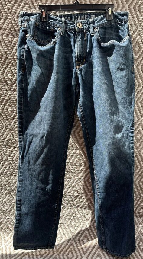 Guess Jeans Brit Rocker Slim Straight Dark Wash Denim Size 36 x L32 Men's for just $41.50 
https://www.ebay.com/str/curiouskittiescollectibles Pregnant Cat, Men's Wardrobe, Style Classique, Dark Wash Denim, Guess Jeans, Bel Air, Jeans Style, Maryland, Mens Jeans