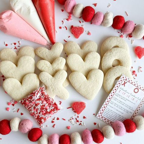 Ramey - The Goodie Box Utah on Instagram: "Updated: ❤️ Valentines Day Orders Sold Out❤️

This will be my last sale before our move so I hope I can see as many of you as possible 🥹

Cookie Kits: 1/2 dozen kit $18, 1 dozen kit $34, Kits include soft sugar cookies, 3 colors of buttercream and sprinkles. 

Eclairs: $28 per dozen

Frosted Set (strawberry or vanilla buttercream): $28 per set; 10x10 box with 9 cookies.

Pick-up will be Tuesday the 13th from 4-6 p.m. If you need them a different time please ask, I’m happy to accommodate when possible.

Payment via Venmo @ thegoodieboxutah" Valentines Day Baked Goods, Tuesday The 13th, Valentine Cookie Kit, Cookie Kits, Valentine Cookies Decorated, Cookie Decorating Kit, Be My Last, Soft Sugar, Cookie Kit