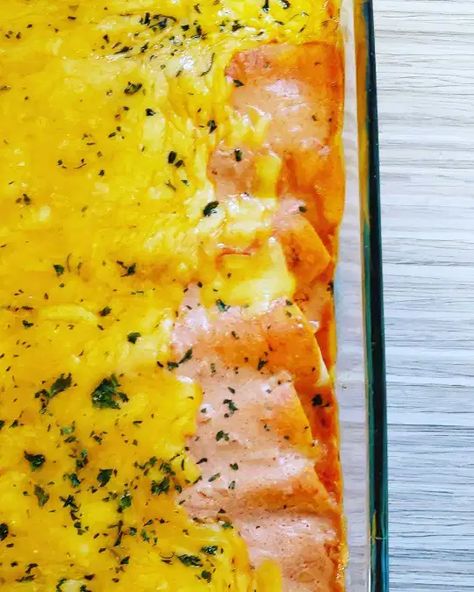 Creamy Red Enchiladas - Homemade on a Weeknight Creamy Enchilada Sauce, Creamy Red Sauce, Creamy Enchilada, Family Dinner Table, Red Enchiladas, Enchilada Recipe, Homemade Enchilada Sauce, Homemade Enchiladas, Red Enchilada Sauce