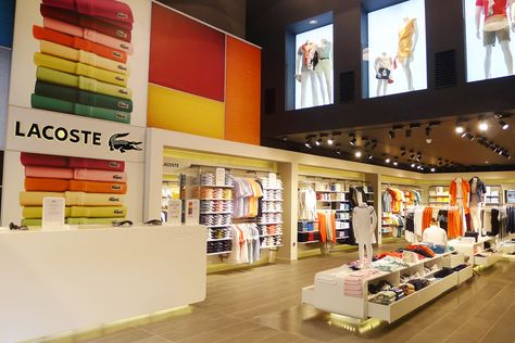 Lacoste, Bicester LIGHTING: into lighting INTERIOR: in-house #retail #lighting #design Retail Lighting Design, Lacoste Store, Lacoste Shop, Store Interior Design, Concept Stores, Retail Lighting, Retail Interior, Store Design Interior, Store Interior