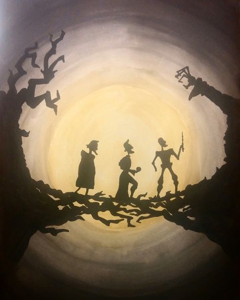 The Tale of the Three Brothers - The Tales of Beedle the Bard Harry Potter Themed Painting, Three Brothers Harry Potter, Painting Harry Potter, Svg Decals, Tales Of Beedle The Bard, Beedle The Bard, Harry Potter Floating Candles, The Three Brothers, Harry Potter Christmas Ornaments