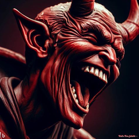 Demon Side Profile, Demon Smile, Devil Tattoo Design, Devil Images, Devil Photo, Devil Drawing, Demon Face, Clown Photos, Japanese Back Tattoo