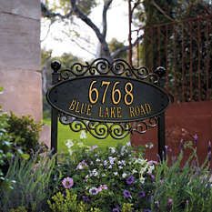 Frontgate Outdoor Furniture, Frontgate Outdoor, House Plaques, Address Signs, Address Plaques, Front Entry Doors, Address Plaque, Blue Lake, Address Sign