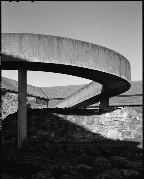 Sverre Fehn, Hélène Binet · Hedmark Museum Helene Binet, Sverre Fehn, Nordic Architecture, Cultural Centre, Architectural Photographers, New Museum, Brutalism, School Architecture, Built Environment