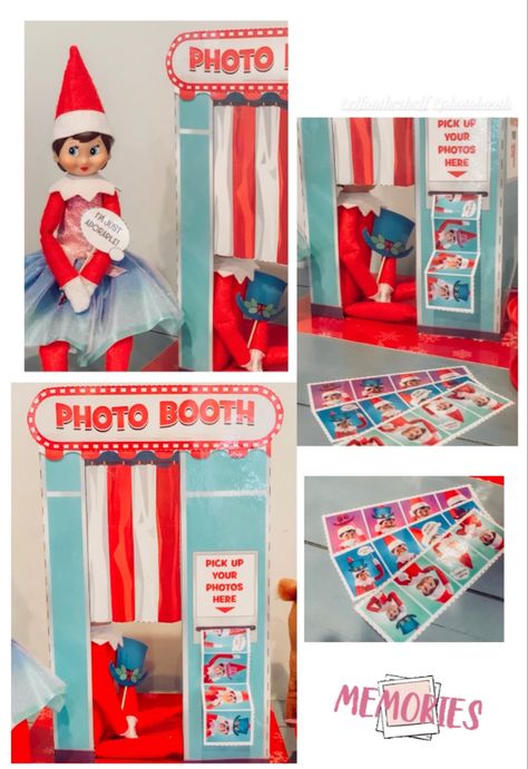 Elf Photo Booth, Elf On Shelf Notes, Elf On Shelf Printables, Elf Halloween, Elf 2023, Christmas Hot Chocolate Bar, Awesome Elf On The Shelf Ideas, Elf Activities, Elf Fun