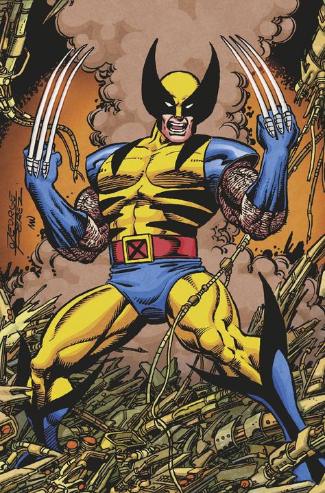 Wolverine Comic Art, Wolverine Artwork, Johnny Blaze, Wolverine Comic, Wolverine Art, The Wolverine, George Perez, Logan Wolverine, Comic Book Artwork